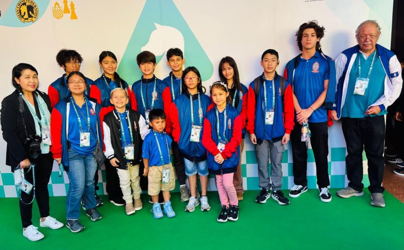 Oceania making waves at the 2024 Asian Schools Chess Championship