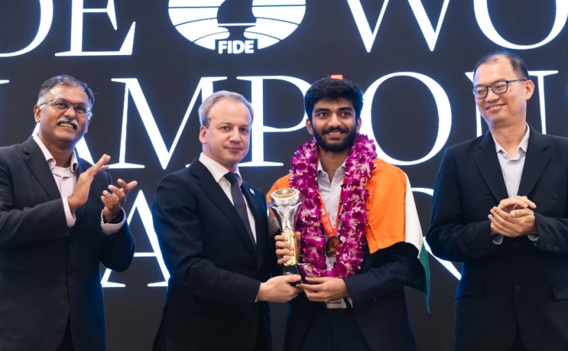 Gukesh D crowned FIDE World Champion