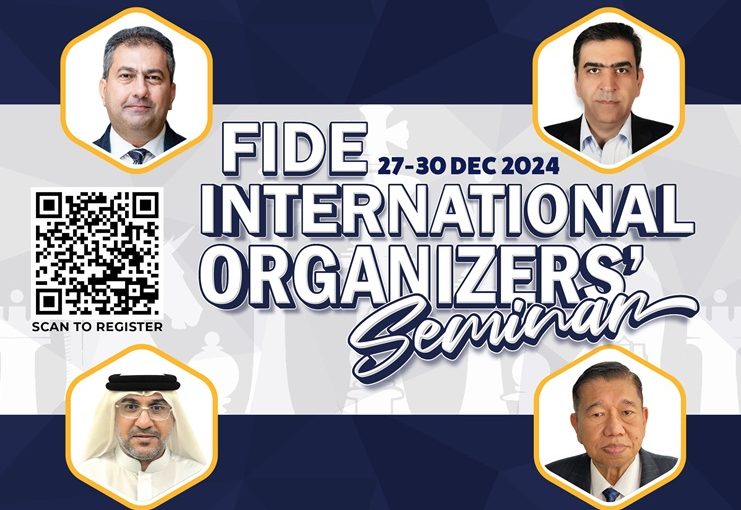 Join Online FIDE International Organizers’ Seminar 27-30 December 2024