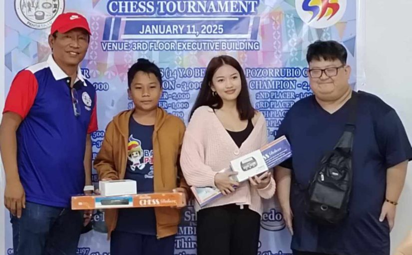 Kevin Arquero Wins Pozorrubio Rapid Chess Tournament