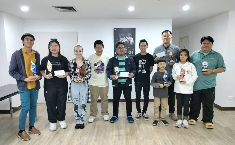 Remark Bartolome Wins Rooky Standard FIDE Rated chess tournament in Thailand