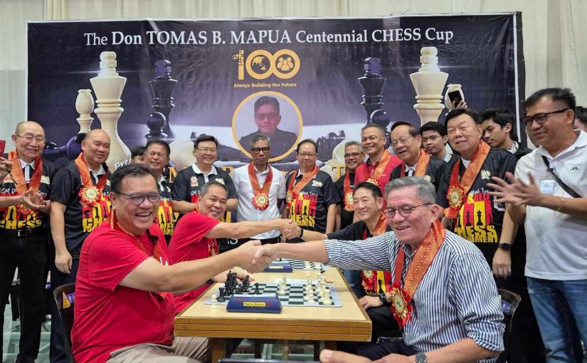 Vladimir Lait tops Don Tomas Mapua Centennial Chess Cup