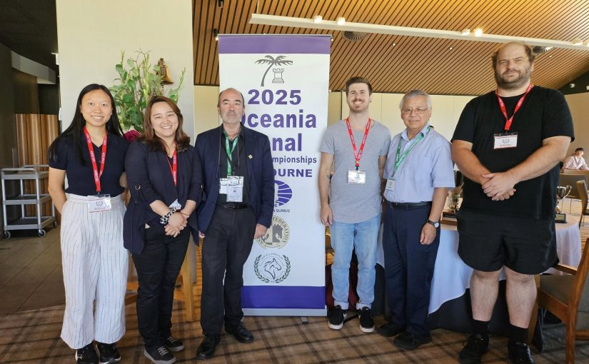 GM Temur Kuybokarov and WGM July Ryjanova Top Oceania Zone 3.6 Zonals