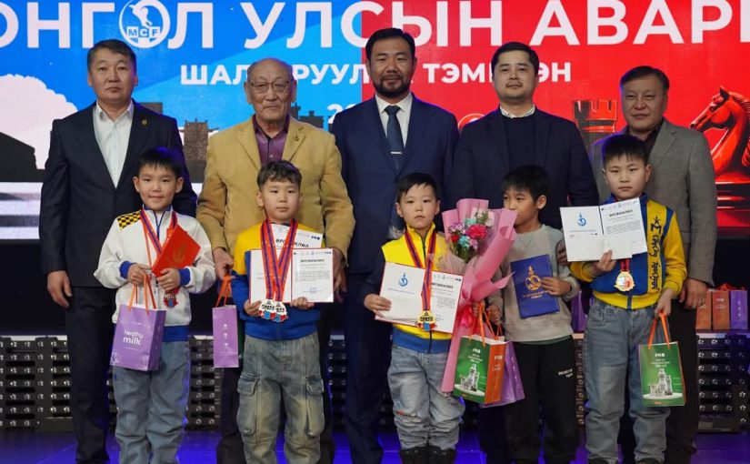 Record Participation of 1,260 Players in Mongolian Youth Chess Championship
