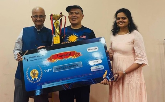 Paul John Lauron Wins Singapore Rapid Chess Tournament