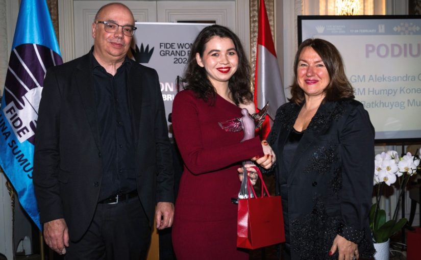 Goryachkina clinches 2nd FIDE WGP title in Monaco after dramatic finale