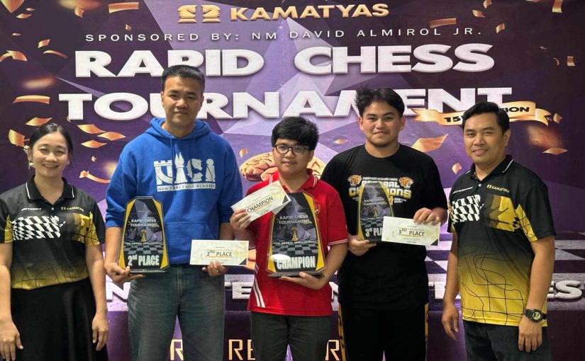 GM Quizon Wins Kamatyas Rapid Chess Tournament