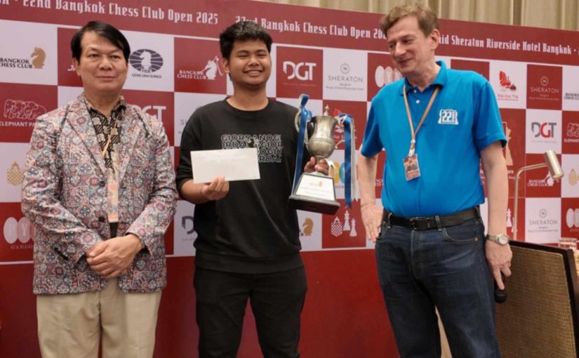 IM Michael Concio Wins Bangkok Blitz Chess Tournament