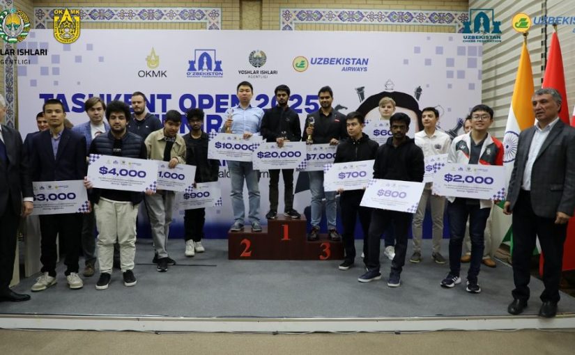 GM Nihal Sarin Wins 18th Tashkent Open