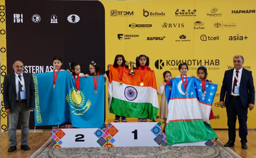 Team Awards for Western Asia Youth Rapid Chess Championship