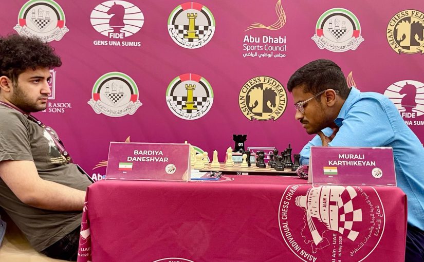 GM Bardiya Daneshvar, WGM Seshadri Srija Grab Solo Lead in Asian Individual
