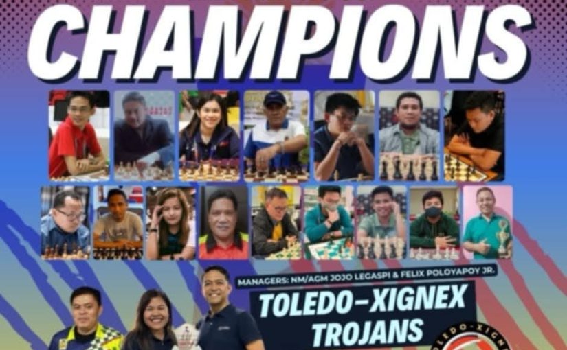 Toledo-Xignex Trojans win Professional Chess Association of the Philippines (PCAP)