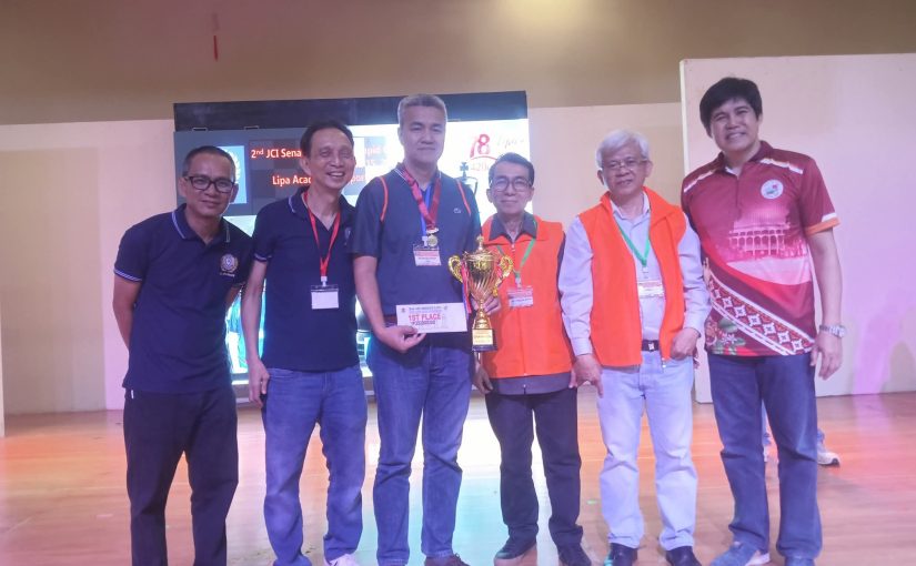 IM Ronald Dableo Wins 2nd JCI Senate Lipa Open Rapid Chess Tournament