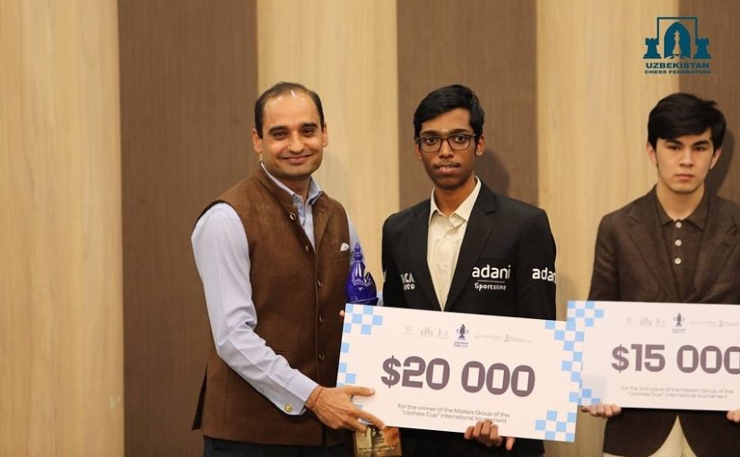 Praggnanandhaa R wins UzChess Cup 2025 Masters