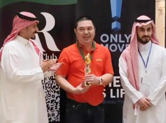 Elwin Retanal Wins Saudi Rapid Chess Tournament