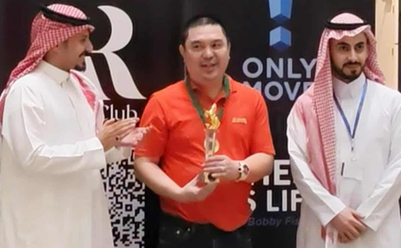 Elwin Retanal Wins Saudi Rapid Chess Tournament