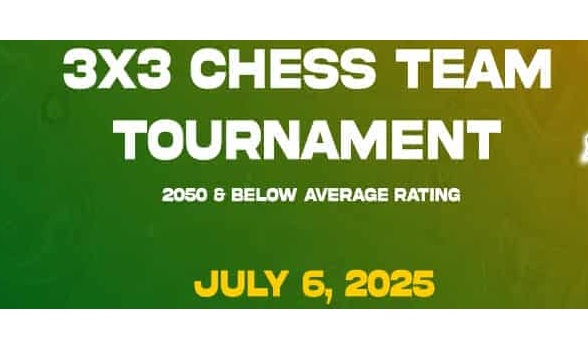 3×3 (Tatluhan) Rapid Chess Tournament Set July 6th in Philippines