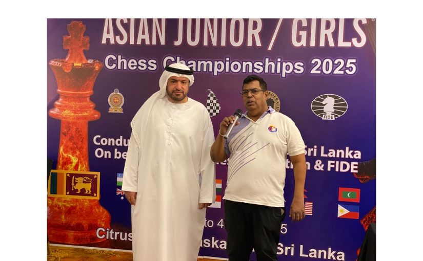 Tight Race in Asian Juniors and Girls Chess Championships in Sri Lanka