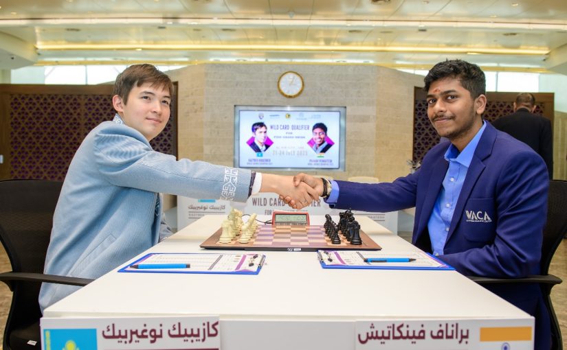 Draw in 1st Game of Asian Wild Card Match for FIDE Grand Swiss