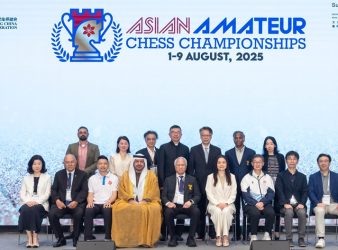 Mostly Chinese Lead After Rd 4 of Asian Amateur Chess Championship in Hong Kong