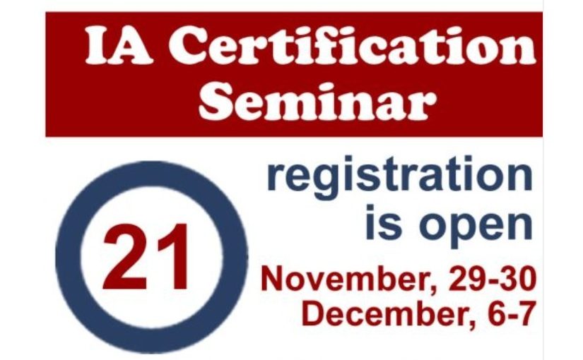 International Arbiter Certification Seminar Set 29 Nov 2025