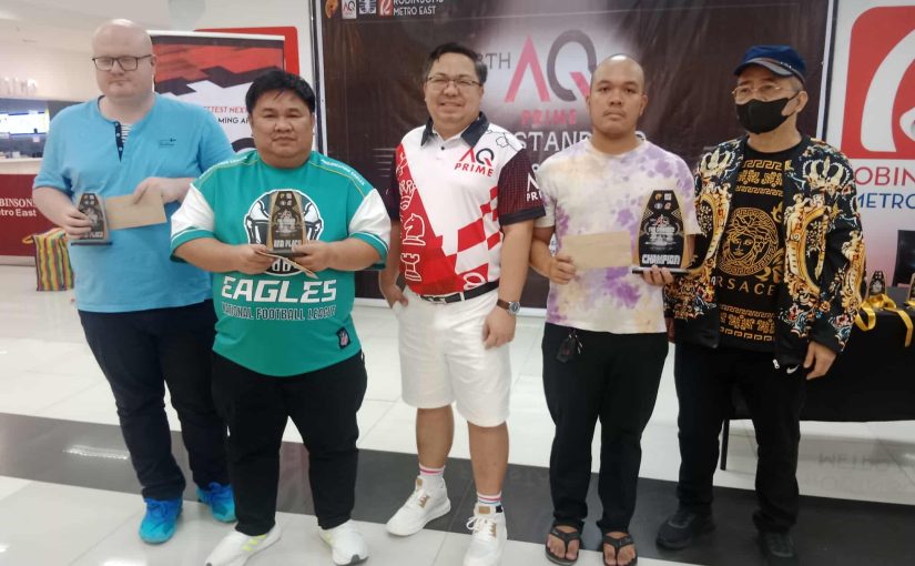 Vince Medina wins 8th AQ Prime Open Chess Tournament 