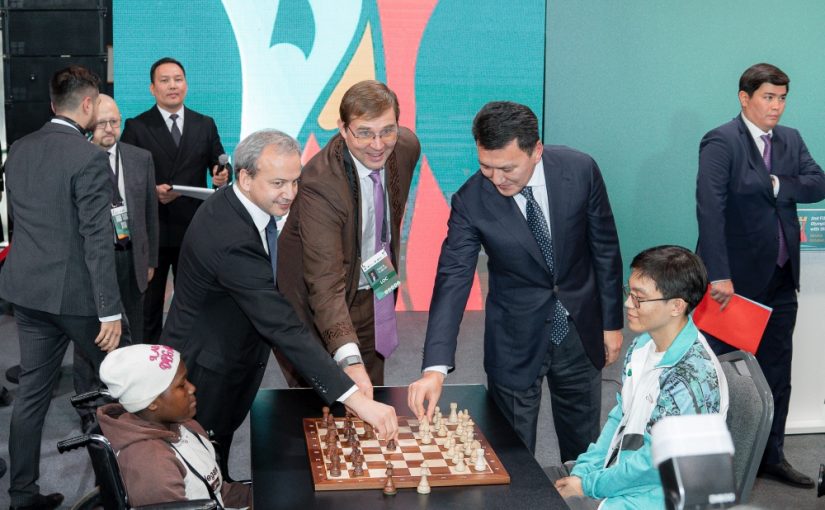 FIDE Olympiad for People with Disabilities Starts in Kazakhstan