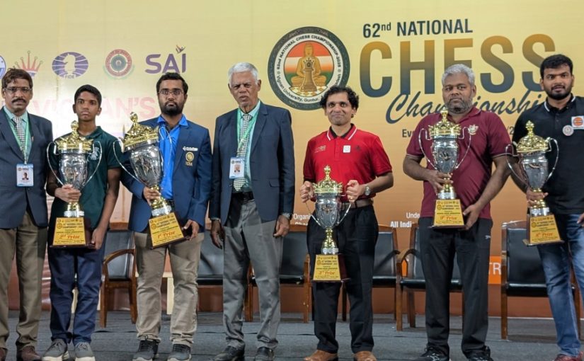 Iniyan P wins Indian Chess Championship 2025