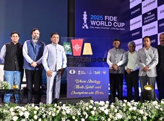 Chief Minister unveils FIDE World Cup 2025 logo and anthem