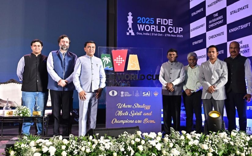 Chief Minister unveils FIDE World Cup 2025 logo and anthem
