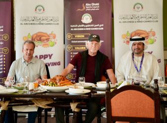 Al Ain Chess Club Celebrates Thanksgiving in a Family-Friendly Atmosphere with Distinguished International Guests
