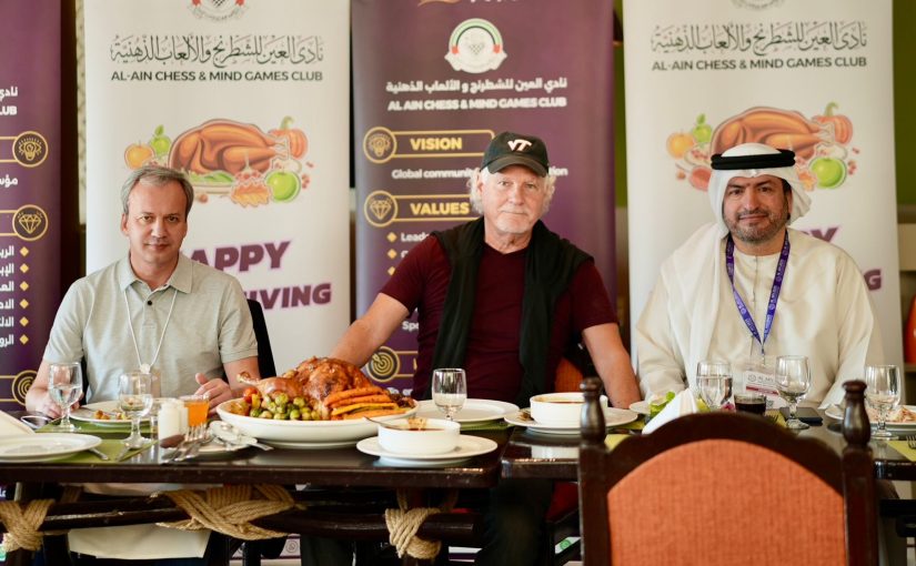Al Ain Chess Club Celebrates Thanksgiving in a Family-Friendly Atmosphere with Distinguished International Guests