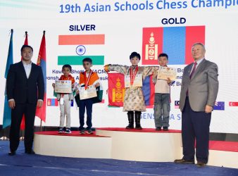 Standard Team Awards in Asian Schools Chess Championship