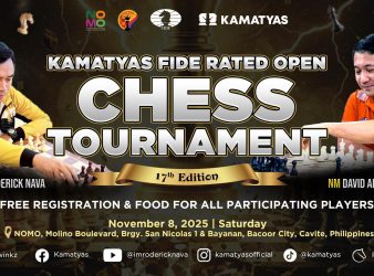 Kamatyas FIDE Rapid Chess Open Slated November 8 