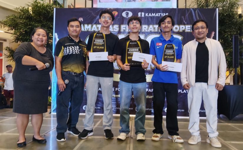 Chester Neil Reyes Wins 17th Kamatyas Rapid Chess Tournament
