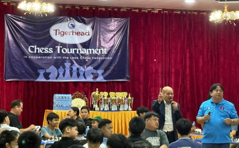 1st Tigerhead Rapid Open Chess Tournament Held in Laos
