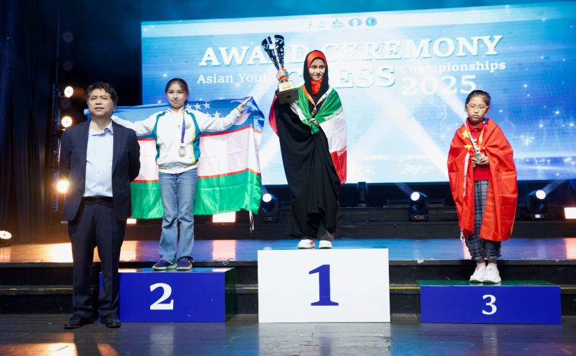 Iran, Kazakhstan, China Top 27th Asian Youth Blitz Chess Championship