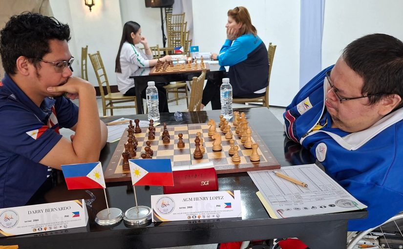 Darry Bernardo keeps lead in Asian Chess Championship for Players with Disabilities