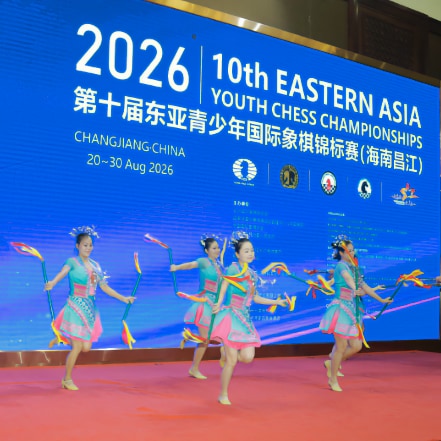 10th Eastern Asia Youth Chess Championships 2026 Begins in Hainan, China